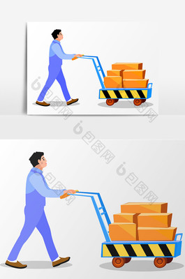 卡通運(yùn)輸物品與裝卸搬運(yùn) 從創(chuàng)意到現(xiàn)實(shí)的過(guò)程